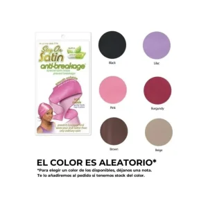 Stay On Satin Anti-Breakage Gorro Satén Tie Up Wrap 7774