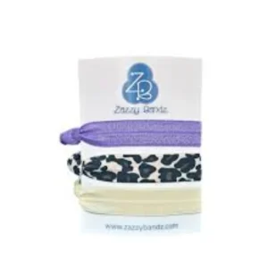 Zazzy Bandz Cintas Morado-Leopardo-Amarillo