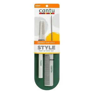 Cantu Accesorios Peines Style Part and Twist Set