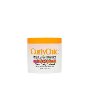 CurlyChic Your Curly Custard Medium Hold For Longer Lasting Curls 326g.