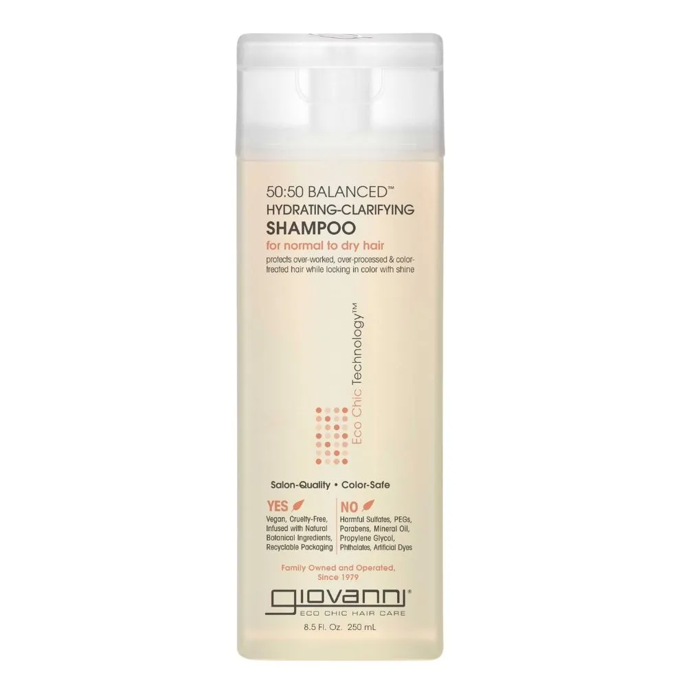 Giovanni Eco Chic 50:50 Balanced Hydrating-clarifying Shampoo 250ml