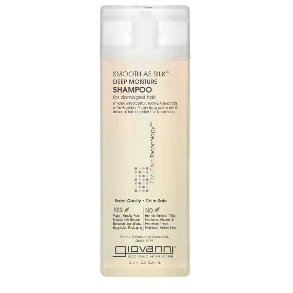 Giovanni Eco Chic Smooth As Silk Deep Moisture Shampoo 250ml