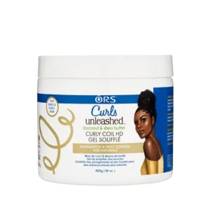 ORS Curls Unleashed Coconut and Shea Butter Curly Coil HD Gel Souffle 455g