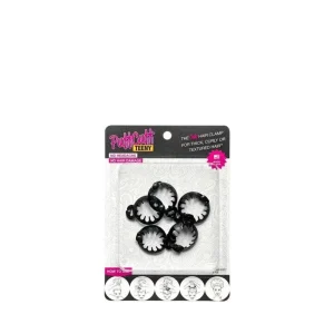 Puffcuff Teeny Black – .75 Pulgados (5 pcs)