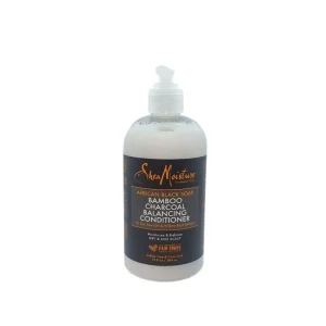 Shea Moisture Acondicionador African Black Soap Bamboo Charcoal Balancing Conditioner 384ml