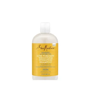 Shea Moisture Low Porosity Weightless Champú 384ml