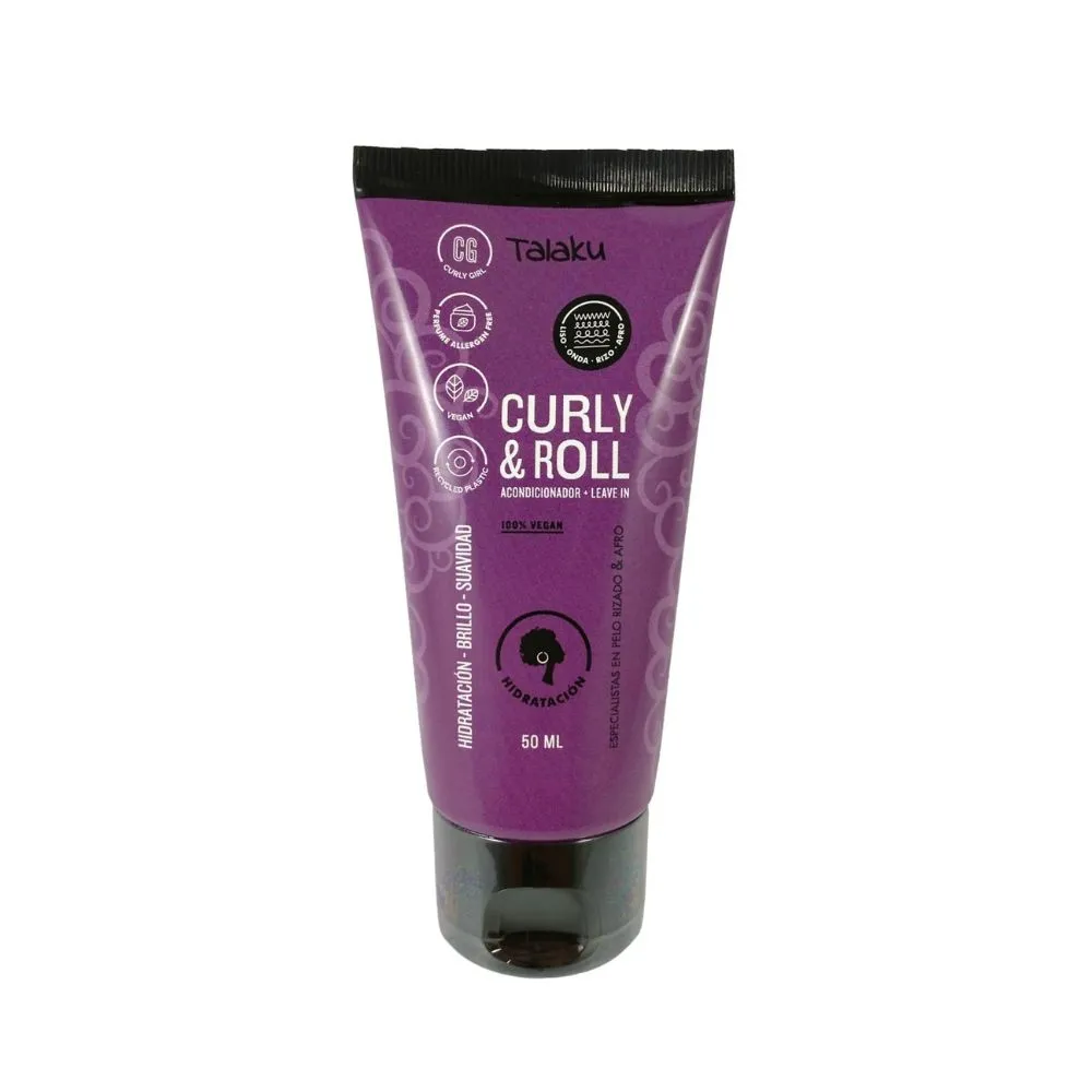 Talaku Acondicionador + Leave In Curly and Roll 50ml