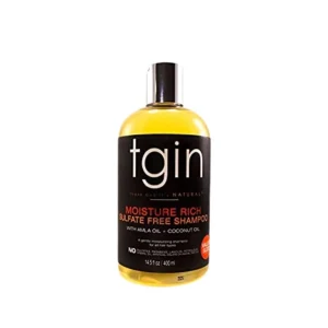 tgin Moist Sulfate Free Shampoo For Natural Hair 385ml