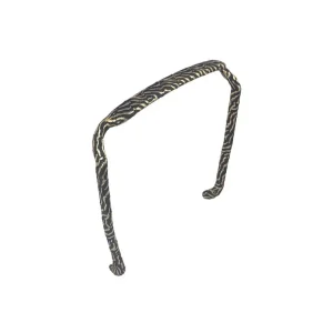 Zazzy Bandz Original Fit Wrapped Zebra Gold And Black