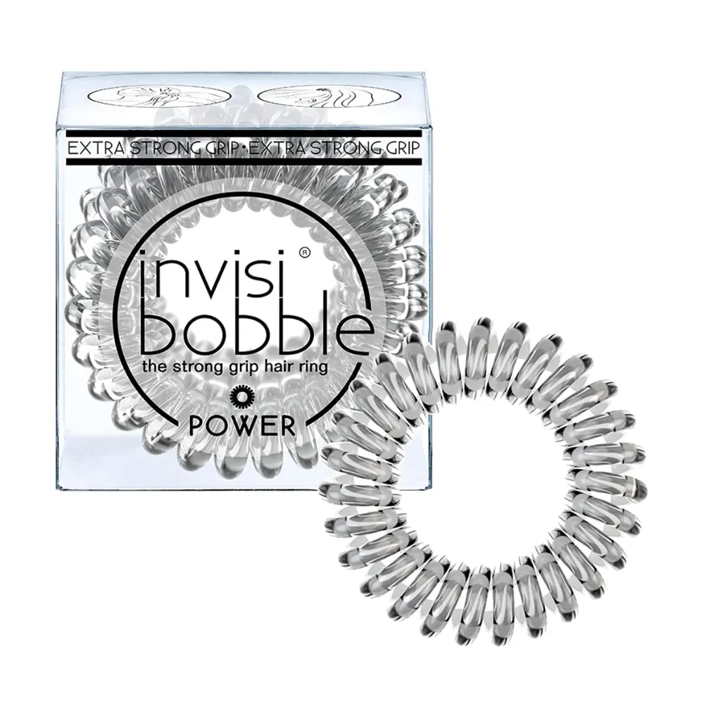 Invisibobble Power Crystal Clear – Transparente 3uds