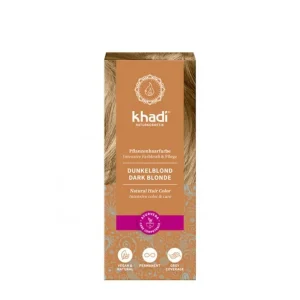 Khadi Henna Bio Rubio Oscuro Ceniza 100g