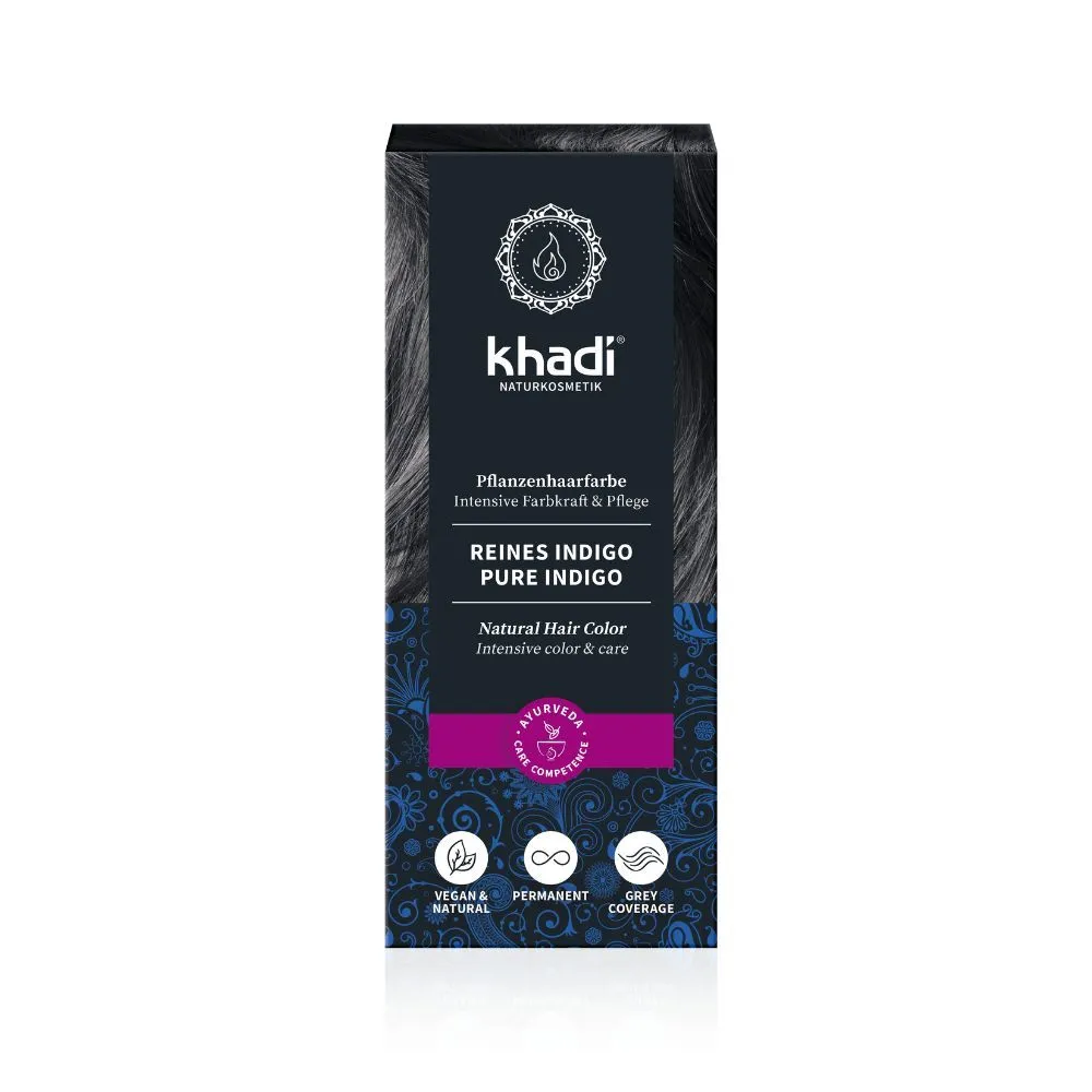 Khadi Henna Indigo Puro Bio 100g