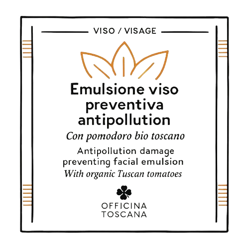 Muestra Emulsione Viso Preventiva Antipollution Biofficina Toscana 3ml