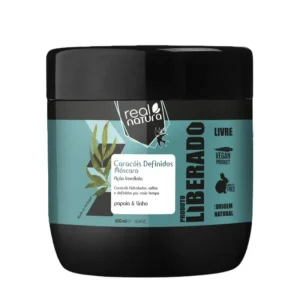 Real Natura Caracóis Definidos Mascara 500ml