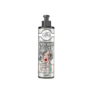 Gota Dourada Acondicionador Matizador 3D Grafite 120ml