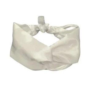 Soulta Turbante de Satén Blanco