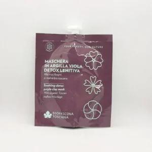 Biofficina Toscana Maschera In Argilla Viola Detox Lenitiva 30g