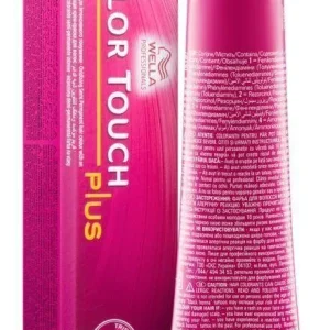 Wella Crema Colorante Color Touch Plus Sin Amoniaco 60ml (77.07 Rubio Medio Natural Marrón)