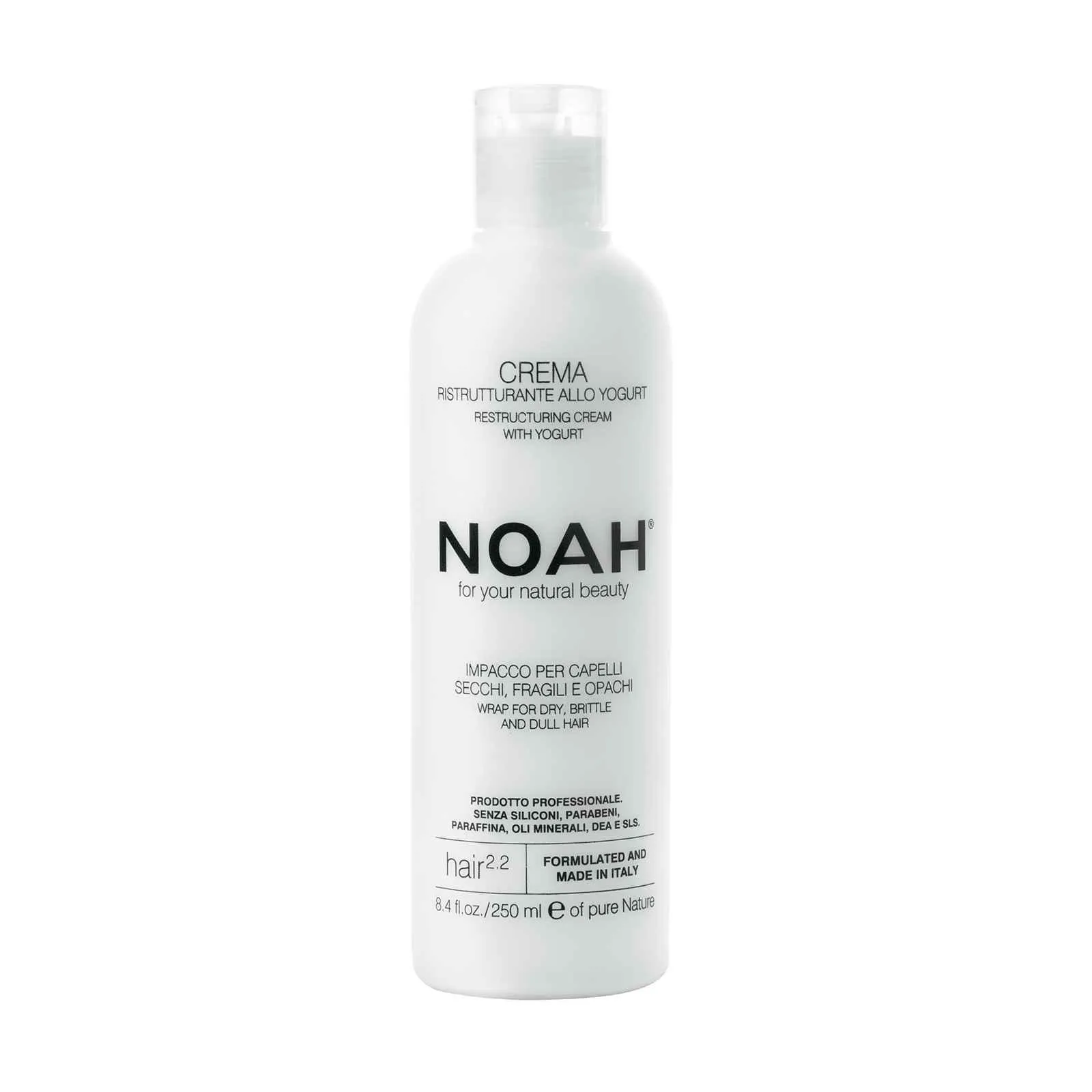 Noah 2.2 Crema para cabello seco, quebradizo y sin brillo 250ml