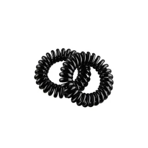 Gomas Espiral Mediana 45mm Negra Pack 2uds