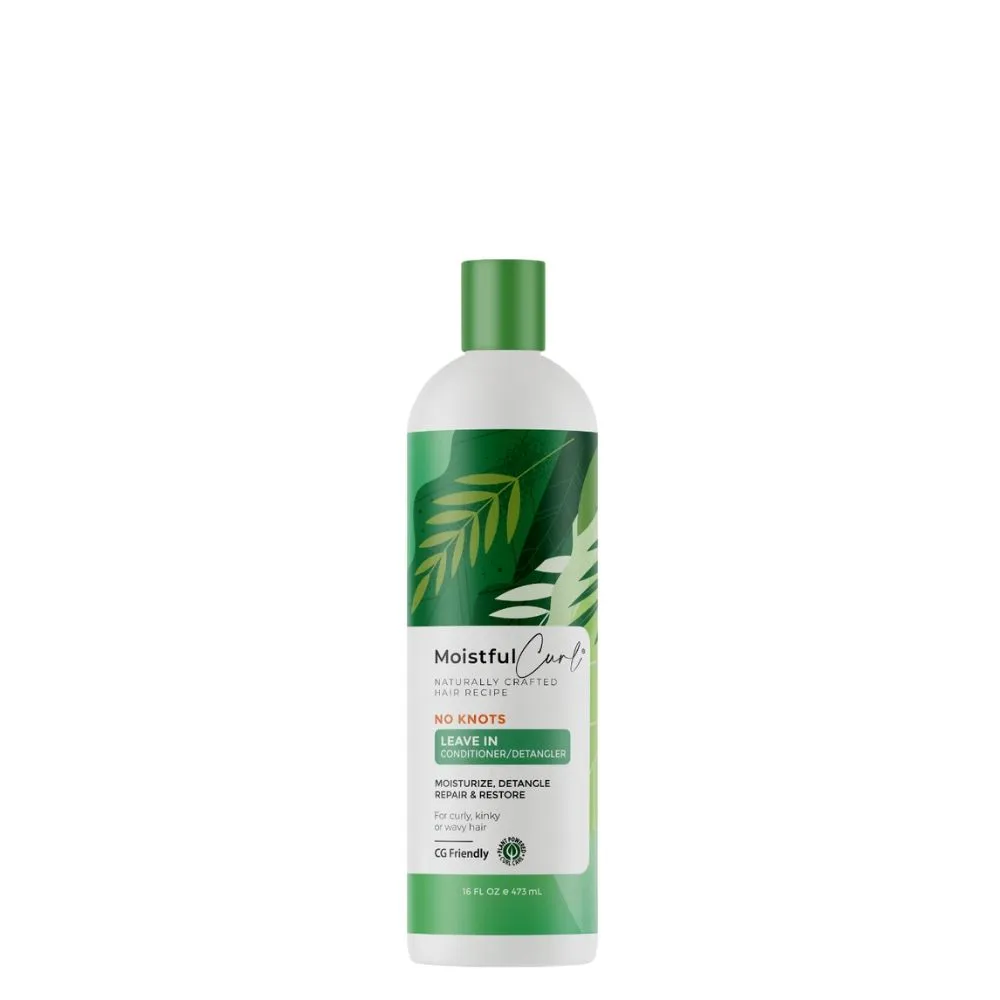 Moistful Curl No Knots Leave In Conditioner / Detangler 473ml