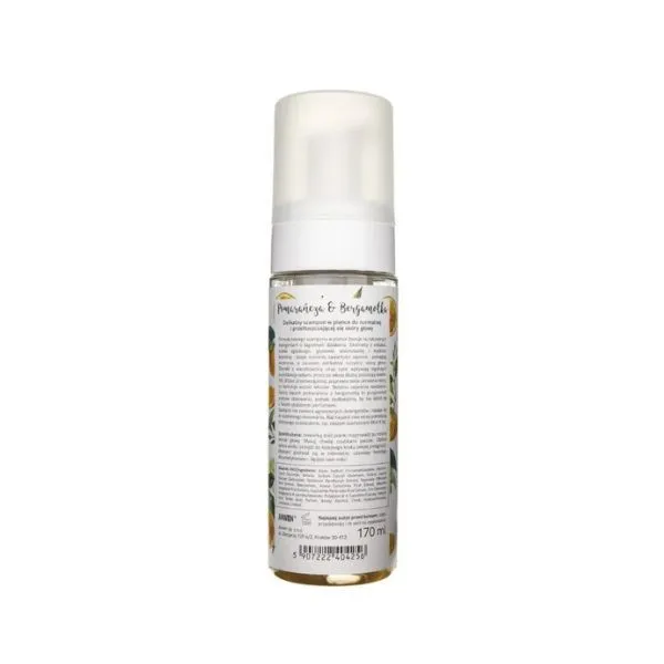 Anwen Orange and Bergamot Champú Espuma 170ml - Imagen 2