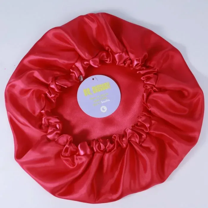 Soulta Gorro Pink POP en Satén Anti Frizz con Elástico Ajustable – Capa Sencilla Talla:M - Imagen 2