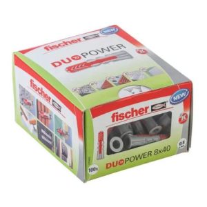 TACO NYLON DUOPOWER 8X40 CAJA 100UDS 2K