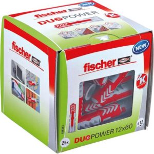 TACO NYLON DUOPOWER 12X60 CAJA 25UDS 2K