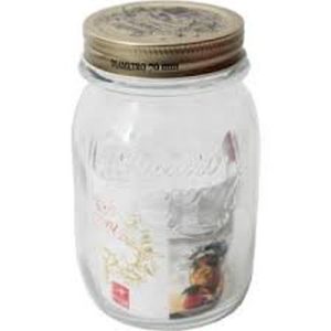 TARRO VIDRIO 4 ESTACIONES C/TAPA 500GR