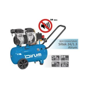 COMPRESOR 1.3HP 24L 8BAR 59DB 105L/M SILTEK