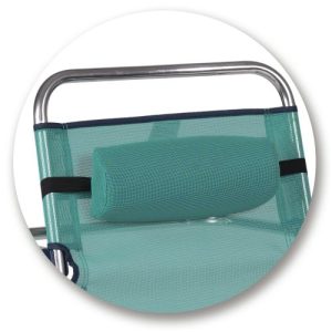 CABECERO SILLA PLAYA VERDE AGUA