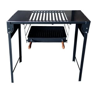 BARBACOA PLEGABLE MULTIUSOS BRASIL 37X37CM