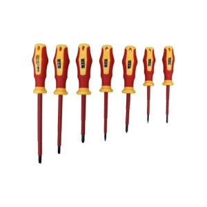 JUEGO DESTORNILLADOR AISLADO  1000 V 7 PIEZAS