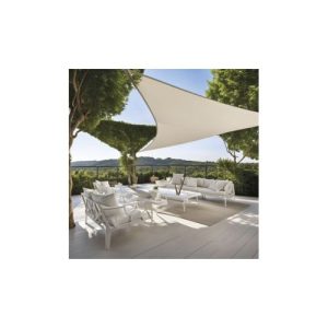 TOLDO VELA SOMBREO BLANCO ROTO 3X3X3M NATUUR