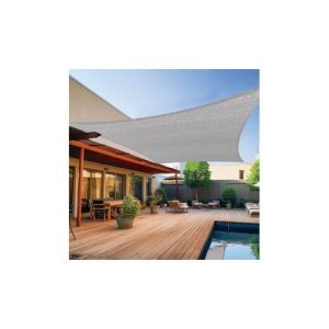 TOLDO VELA SOMBREO BLANCO ROTO 3,6X3,6M NATUUR