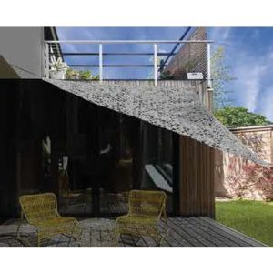 TOLDO VELA SOMBREO GRIS 3,6X3,6X3,6M NATUUR