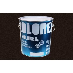 ESMALTE SINTETICO ANTIO FORJA 4L NEGRO KOLOREA