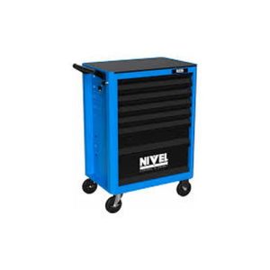 CARRO HERRAMIENTAS METALICO 7 CAJONES 130 PIEZAS