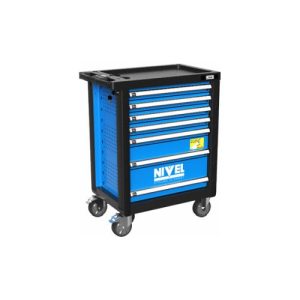 CARRO HERRAMIENTAS METALICO 7 CAJONES 205 PIEZAS