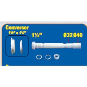 SIFON EXTENSIBLE DUAL 1 1/2-1 1/4 Ø32-40