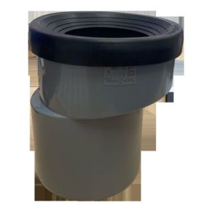 MANGUITO INODORO PVC EXCENTRICO Ø90XØ110 EX20