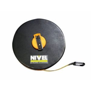 CINTA METRICA 30MT FIBRA ABS NIVEL