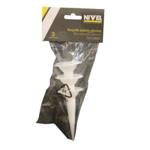 BOQUILLA PISTOLA APLICADOR TUBULAR 3 PIEZAS NIVEL