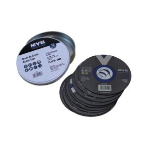 DISCO CORTE INOX LATA 10UDS 115X1X22MM NIVEL