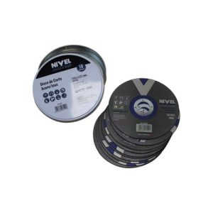 DISCO CORTE INOX LATA 10UDS 125X1X22MM NIVEL