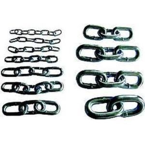 BOBINA CADENA ZINCADA 4 MM 10KG (34MTS)