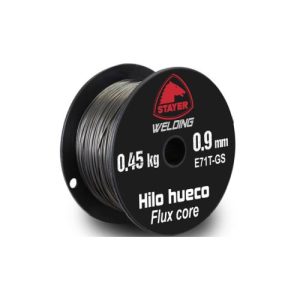 BOBINA HILO HUECO SOLDAR MIG 0,9MM 0,45KG