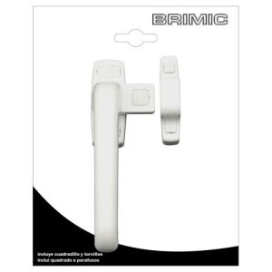 MANILLA CIERRE PRESION ALUMINIO BLANCO DERECHA