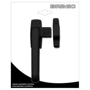 MANILLA CIERRE PRESION ALUMINIO NEGRA DERECHA